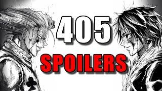 HISOKA VS CHROLLO ROUND 2 INCOMING?! HxH 405 LEAKS & SPOILERS