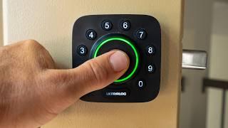 Ultraloq U-Bolt Pro WiFi Smart Lock Install