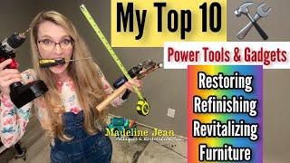 Refinishing Furniture for Beginners | Top 10 Must Have Tools & Gadgets