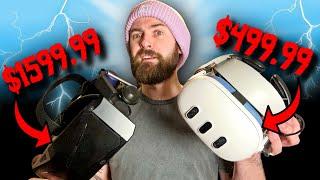 $499 VR Headset VS $1599 VR Headset // What's The Difference? (Quest 3 & Pimax Crystal)