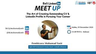 WEBINAR BALI LINKEDIN MEET UP "Creating Outstanding CV & LinkedIn Profile"