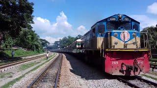 Mohanagar Godhuli. Bangladesh Railway 703/2920