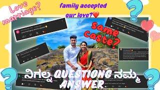 Q&A Vlog || Nigalna Questiong Namma Answer || Get to Know Us Fun Q&A with Apoorva Shravan Vlogs