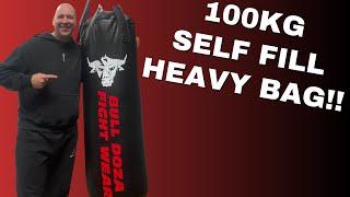 BULLDOZA XL Tank Self Fill BOXING HEAVY BAG REVIEW