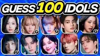 [ULTIMATE KPOP QUIZ] GUESS 100 KPOP IDOLS | GUESS THE KPOP IDOL | KPOP QUIZ - FUN KPOP GAMES 2024