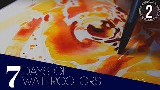 Day 2 - Watercolors for FORGIVENESS - 7 Days of Watercolors