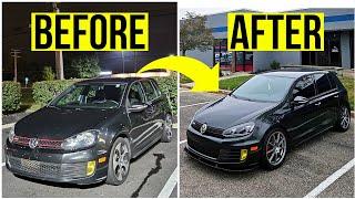 Building A VW GTi In 10 Minutes!! (Budget Build! $3k)