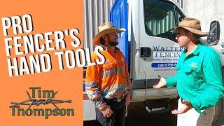 Pro Fencers Hand Tools - James from Walters Fencing Tamworth