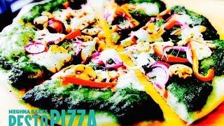 Meghna's Food Magic - Pesto Pizza (Ep 8) - Quick Recipe Video