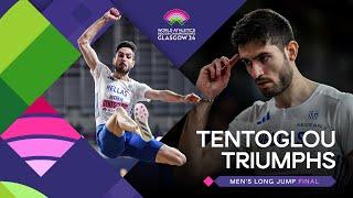 Tentoglou wins the long jump on countback  | World Indoor Championships Glasgow 24