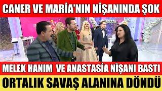 SANA DEĞER CANER VE MARİA NİŞANLANDI NİŞAN’I MELEK HANIM VE ANASTASİA BASTI SONGÜL KARLI ŞOKE OLDU