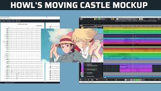 Dorico vs. Cubase from Howl's Moving Castle ("A Walk In the Skies")