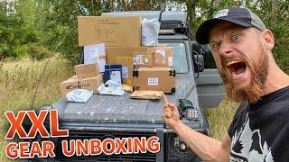 XXL Gear UNBOXING #01 | 24h Survival Ausrüstung für kommende Projekte | Fritz Meinecke