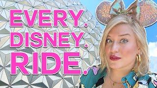 EVERY Disney World Ride In ONE DAY: EPCOT | Ride & Rank Challenge