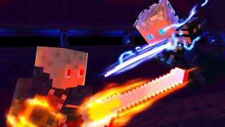 NERO vs VERGIL [Full Fight] (Devil May Cry 5 Fight Animation) (Minecraft)