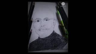 NARENDRA MODI DRAWING #short||ART BY MITHILESH