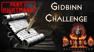 Can I Beat Diablo 2 Resurrected Using The Gidbinn?