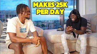 Meet The 20 Year old who makes $25,000 Per Day! (Penthouse Tour)