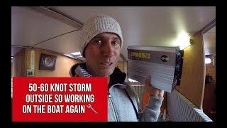 Vlog 2.40 Stuck in Jorf Lasfar Morocco so fixing the boat in the harbor