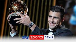 Rodri wins Ballon d'Or as Real Madrid boycott awards