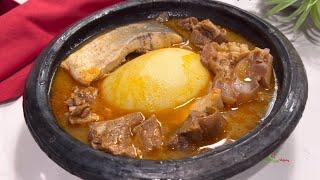 How To Make The Authentic Ghanaian Assorted Meat & Fish Light Soup,Sunday Special #fufuwithlightsoup