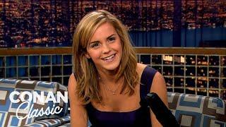 Emma Watson On Rupert Grint's Ice Cream Truck | Late Night with Conan O’Brien