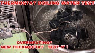 Thermostat Test Boiling Water | How to test a thermostat