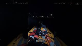 Night paddling with the Advanced Elements Airfusion EVO after more than 20 km