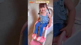 Potty Training Toilet Chair Seat with Step Stool Ladder for Kids