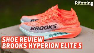 SHOE REVIEW: Brooks Hyperion Elite 5