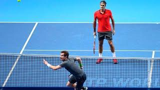 Only Roger Federer can TOY with Opponents like this...