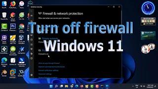 To turn off/on firewall windows 11 using command line.