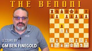 The Benoni: Lecture by GM Ben Finegold