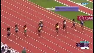 Women's 100 Metres Final @ Wanda Diamond League Prefontaine Classic 2021