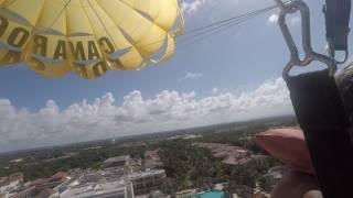 Parasailing in Punta Cana with my little sweet Daughter Antonella Comaschi