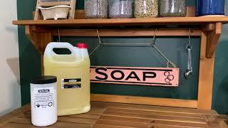 CP Soapmaking Oil Blend & Lye from Nurture Soap (now Nurture Handmade)