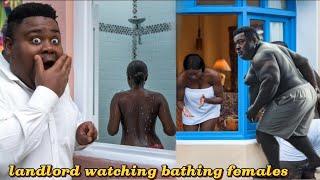 LANDLORD GOES AROUND  PEEPING ON HIS BA*THING TENANTS #tales