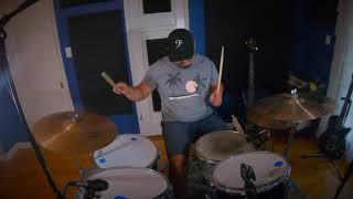 Funk Drum Groove (88 BPM) Use Headphones!
