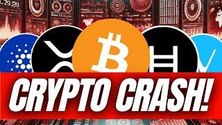 CRYPTO MARKET CRASH UPDATE ‼️ | ARE WE ABOUT TO GO LOWER FROM HERE? (XRP, HBAR, BTC, XLM, ADA, ETH)