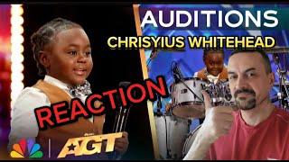 5-Year-Old Chrisyius Whitehead wow !!!!!  Auditions  AGT 2024 reaction