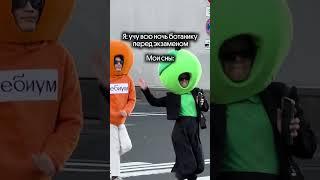 СНЫ ПОСЛЕ БОТАНИКИ?! Фрукты ходят в городе? #биология #огэ #мем