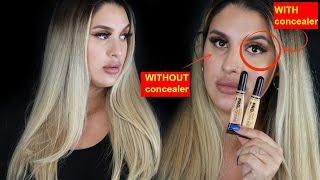 How to cover dark circles | No creasing | Hazia Payman