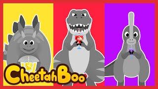 [ NEW] My color is gone! | Rainbow-colored Dinosaurs | Colorfulr Dinosaur | #Cheetahboo