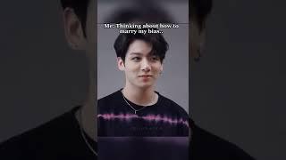 Jungkook reaction when I think about marry him  #Shorts#btarmy#jungkook#Reaction#FF