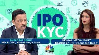 Vishal Mega Mart’s Rs 8,000 Cr IPO: Growth Strategy & Store Expansion with CEO Gunender Kapur