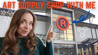 The Range Art Supply Shop With Me And Haul | art supplies in The Range UK