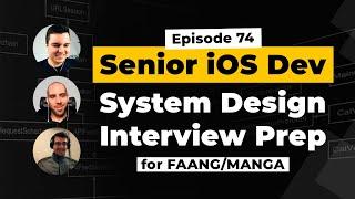 Big-tech senior iOS dev system design interview prep: Design the Facebook feed | Live Dev Mentoring
