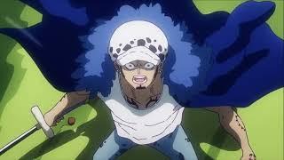 Trafalgar Law Vs Blackbeard (Dub) | One Piece