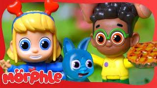 Telepup teleports the Thanksgiving pie| Morphle's Toy Adventures! | NEW | Monster Cartoon for Kids