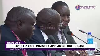 BoU, Finance Ministry Appear Before COSASE